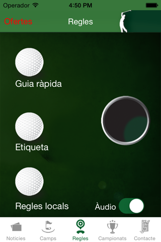 Federació Catalana de Golf screenshot 3