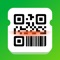 QR Code Reader scans all common QR and barcode