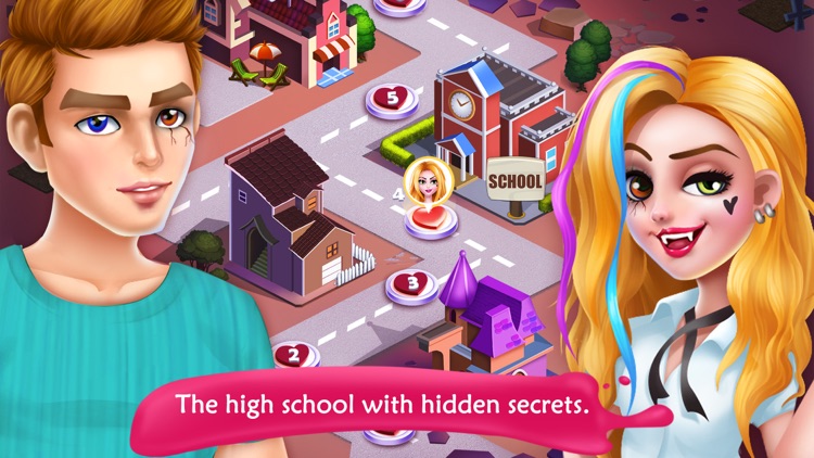 Secret High School: First Date! Love Story Games screenshot-3