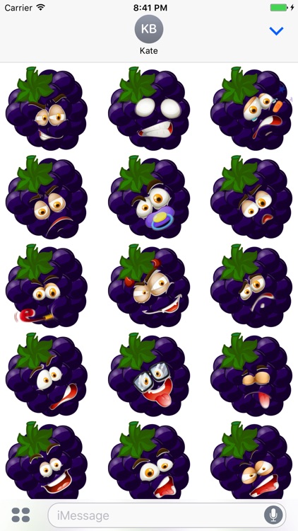 Animated Blackberry Emoji by Michael Goodman