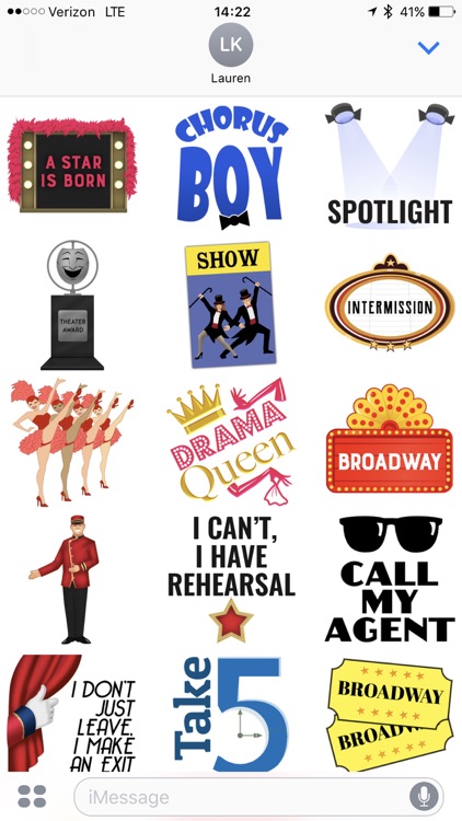 Theater Stickers