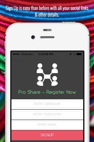 SharePro - Share Your Business & Personal Profiles screenshot 4