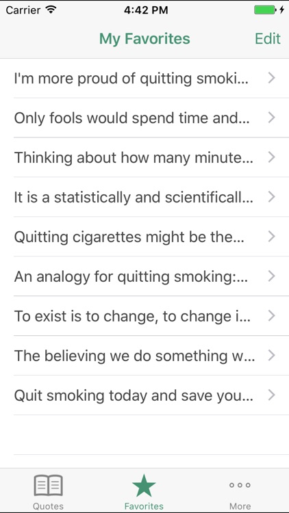 Stop Smoking Quotes screenshot-3