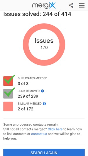 Mergix Duplicate Contacts Cleaner(圖4)-速報App