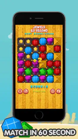 Game screenshot Jewels 60s - Best Puzzle Game hack