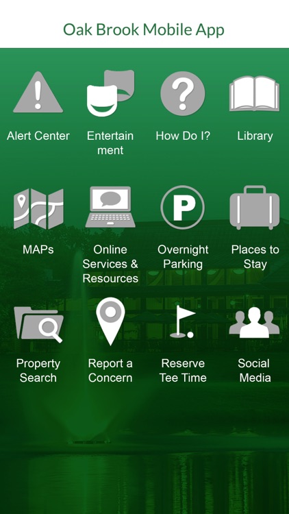 Oak Brook Mobile App