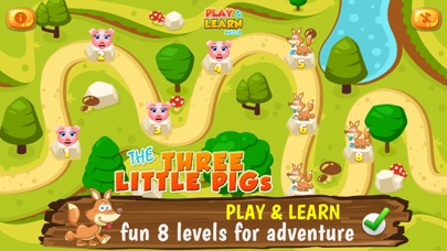How to cancel & delete Three Little Pigs Puzzles from iphone & ipad 1