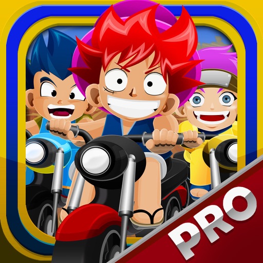 Anime Manga Stunt Bike Battle iOS App