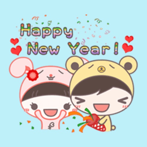 Happy New Year Stickers Vol2