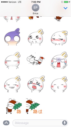 Bunny Christmas Emojis(圖3)-速報App