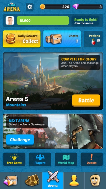 Click Arena - Social Fight Online screenshot-3