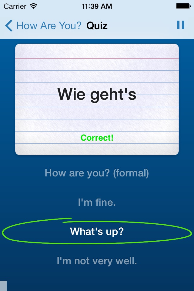 Learn German - Wie Geht's screenshot 4