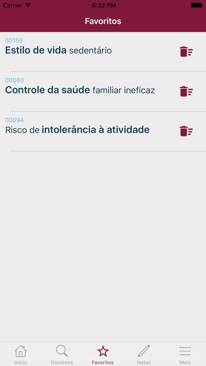 Diagnósticos de Enfermagem da NANDA screenshot-4