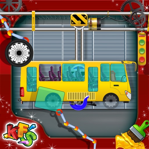 Bus Factory - Vehicle Maker for Crazy Mechanics icon