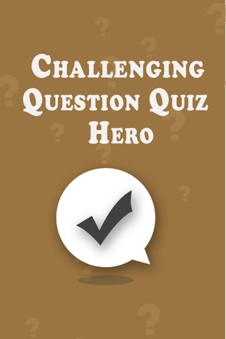 Challenging Question Quiz Hero Pro - guess answer screenshot 3
