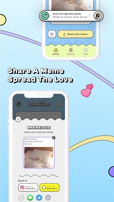 Schmooze: Meme, Match & Dateのおすすめ画像8