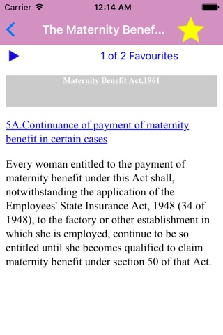 The Maternity Benefit Act 1961 screenshot 4