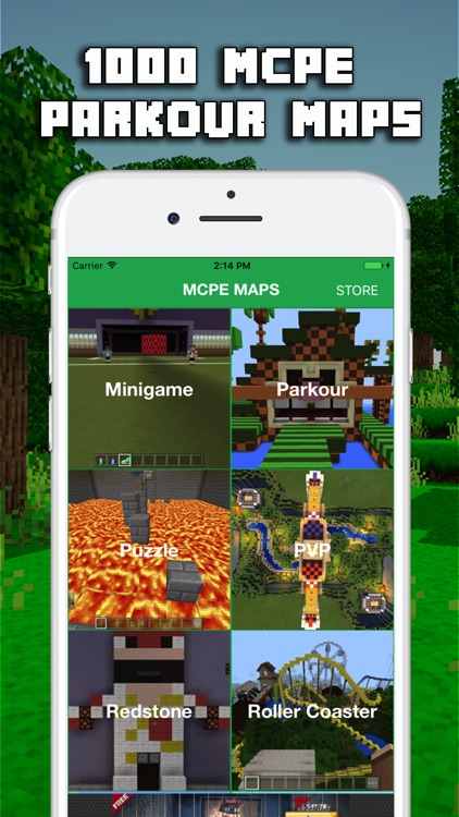 PARKOUR MAPS FOR MINECRAFT POCKET EDITION GAMES