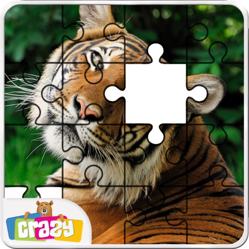 Real Animal Puzzles Game-Kids Icon