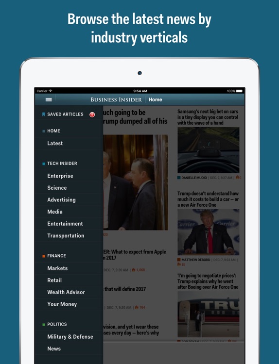 Business Insider iPad Edition