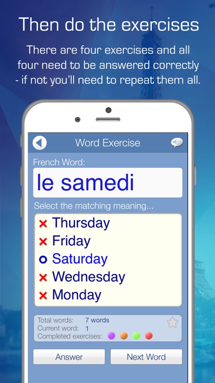 Learn French Audio FlashCards screenshot-3