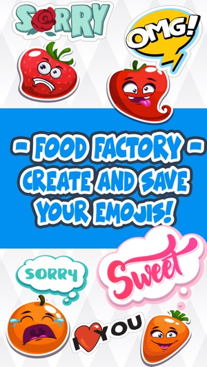 Food Factory Stickers