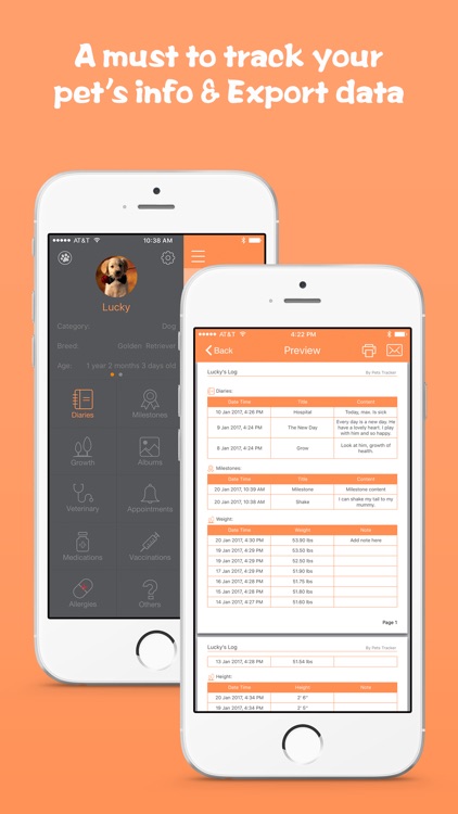 Pets Tracker Pro - Pet’s Activity & Health Manager