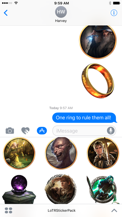 The Lord of the Rings LCG Stickers screenshot 3