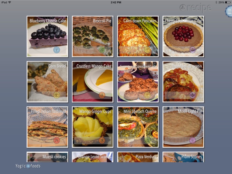 Yogicfoods - Vegetarian, vegan baking recipes