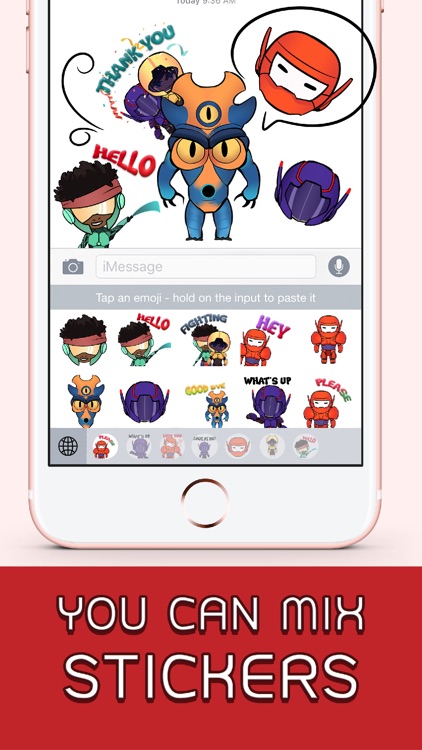 Big Robot Art Stickers & Emoji Keyboard