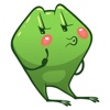 Emoji Cartoon Frog Stickers