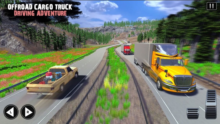 Offroad Cargo Truck Driving screenshot-4