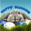 Cutest Easter Bunny Animated Stickers