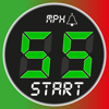 App icon Speedometer 55 GPS Speed & HUD - Stanislav Dvoychenko