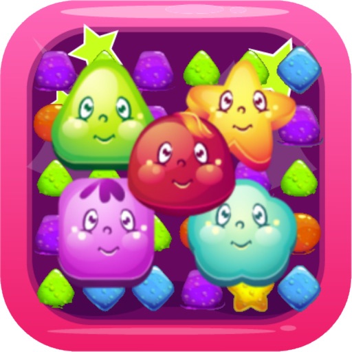 Jelly Candy Match - Fun puzzle Games Icon