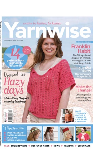 Yarnwise – The UK knitting magazine with worldwide appeal(圖2)-速報App