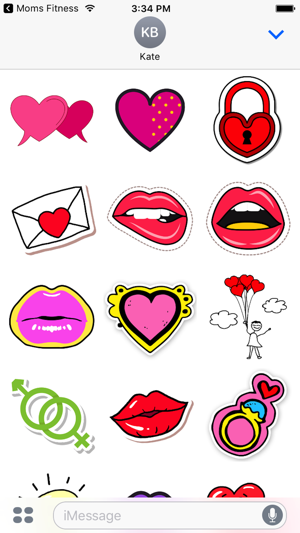 Cute - Valentine's Day Stickers(圖4)-速報App