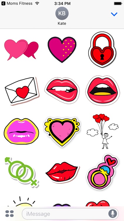 Cute - Valentine's Day Stickers screenshot-3