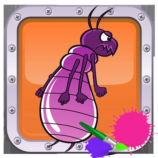Ant Man Coloring Book Paint Book For Kids iOS App