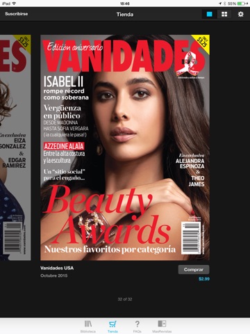 VANIDADES USA Revista. screenshot 2