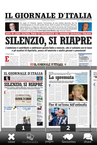 Il Giornale d'Italia digitale screenshot 2