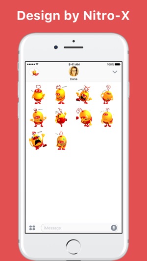 Cute Emoji stickers by Nitro-X(圖2)-速報App