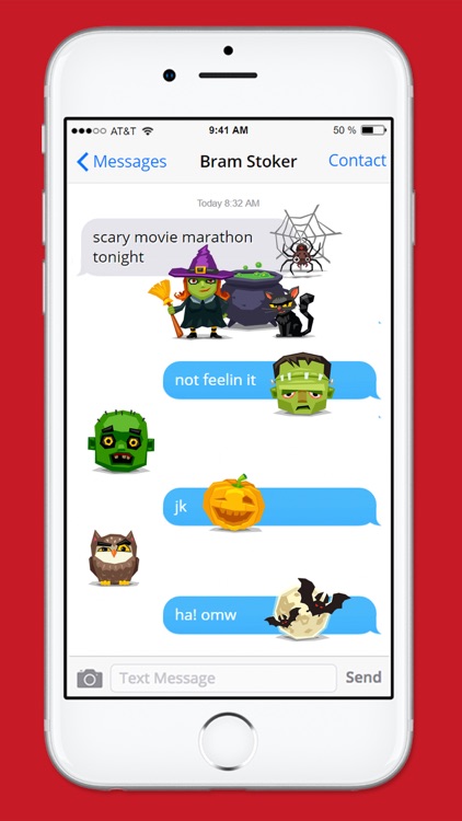 Cute and Scary Halloween Sticker Pack