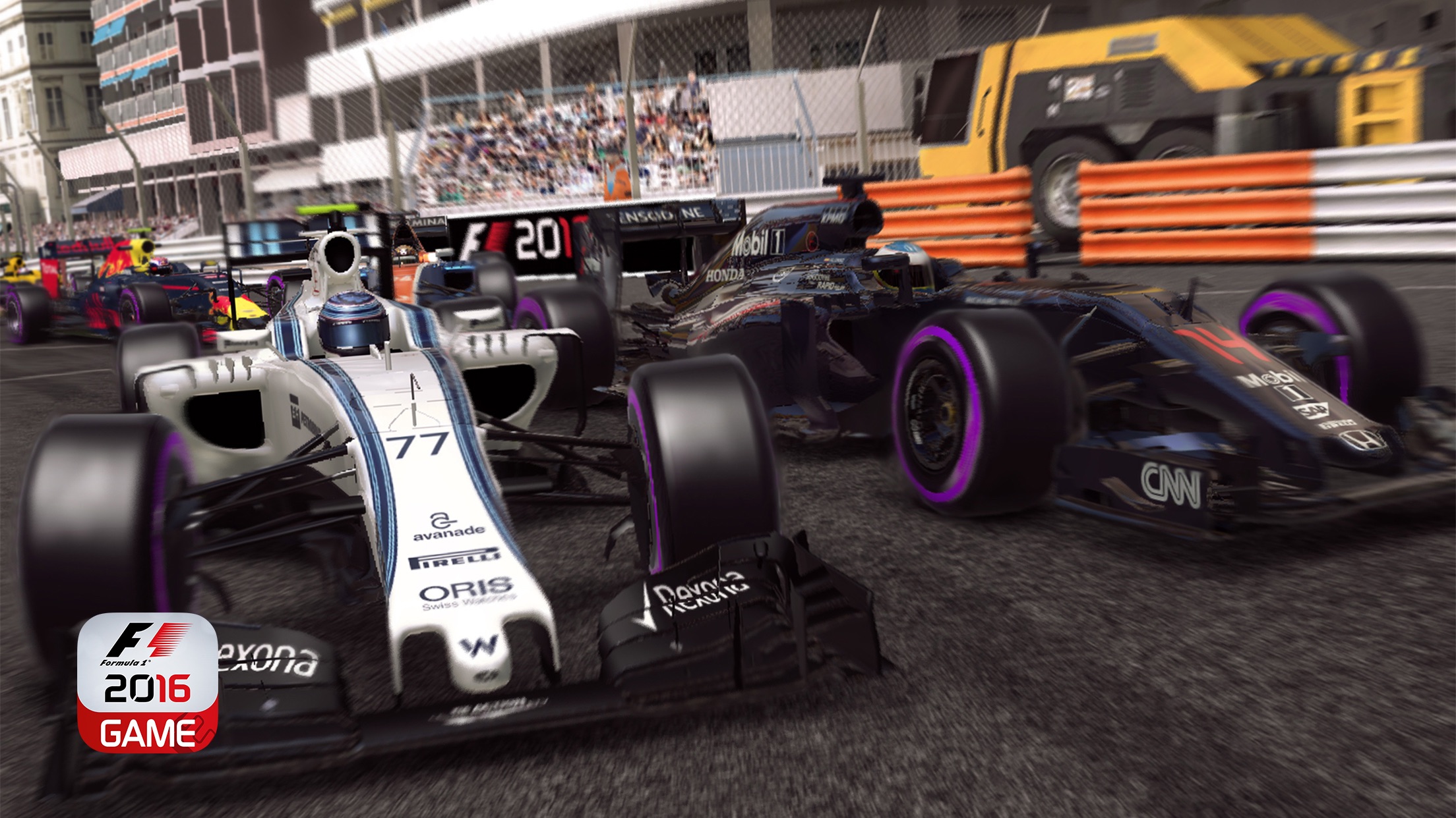 Screenshot do app F1 2016