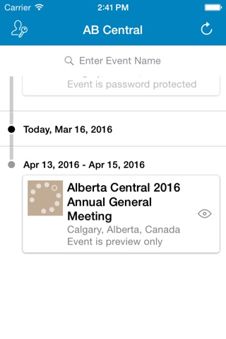 Alberta Central Conference App screenshot 2
