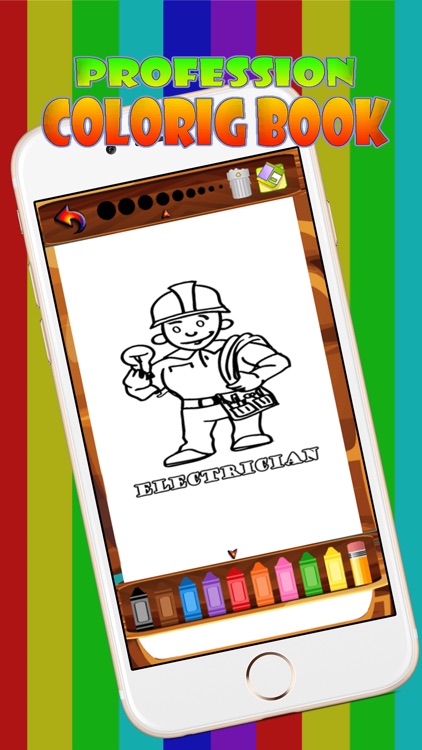 Profession Colorig Book screenshot-4