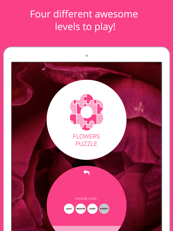 Flowers Puzzle - Play with your favorite flowers screenshot 3