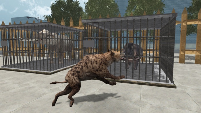 Grand Hyena Simulator 3D  City Rampage 2017