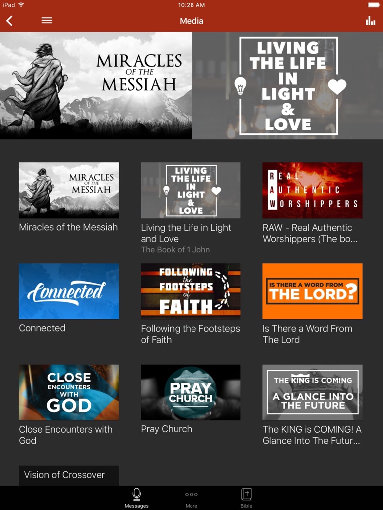 【图】Crossover Bible Fellowship App(截图3)