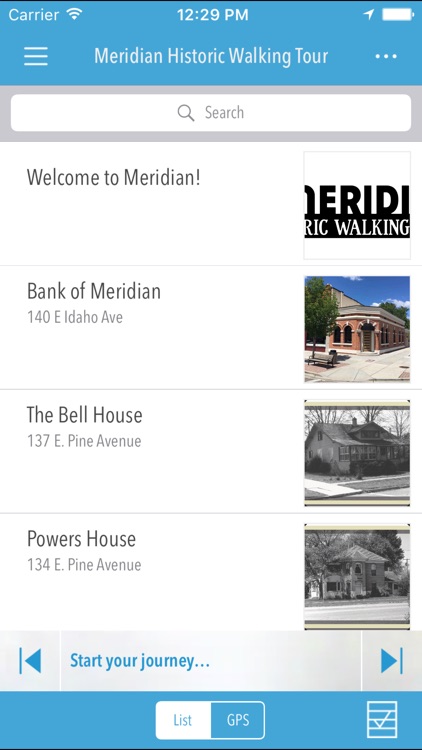 Meridian Historic Walking Tour